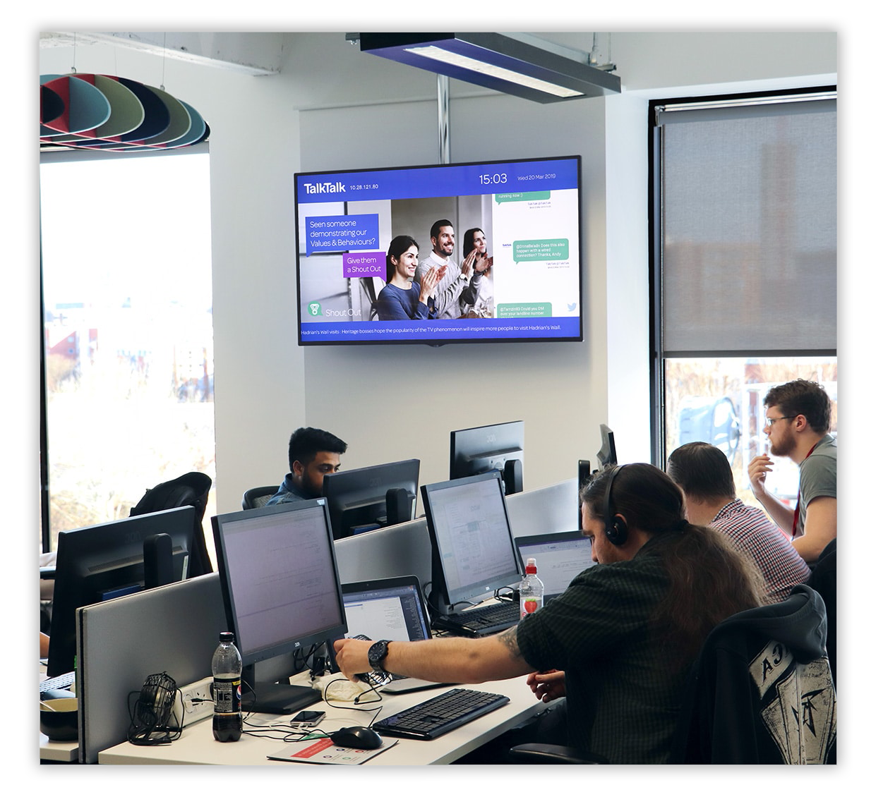 Enterprise Hub Digital Signage 2