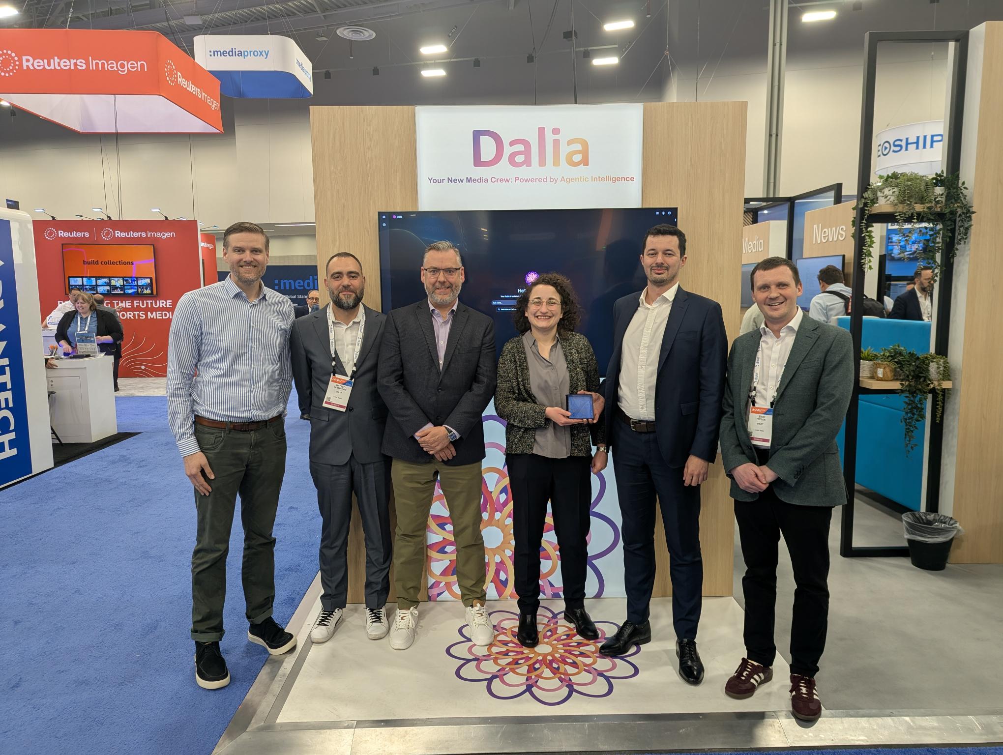 Dalet Takes Home The Best in Show Award for Dalia at 2026 NAB