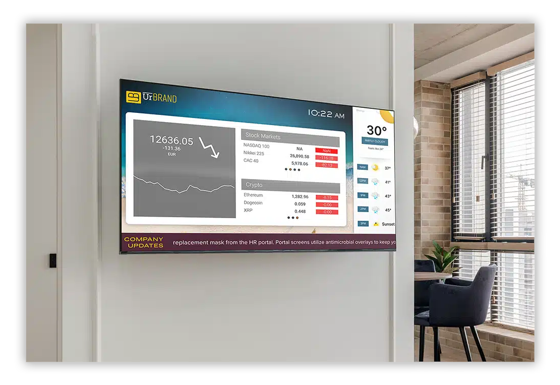 Urbrand Corporate Digital Signage