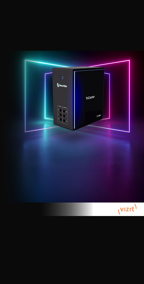 Bannerphone Vizrt Tricastermini 1