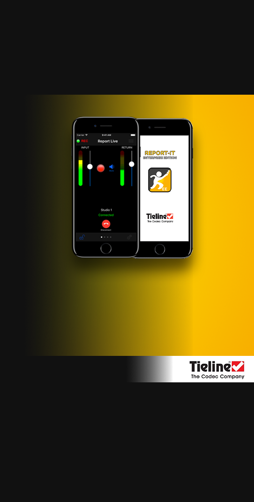 Bannerphone Tieline Reportit