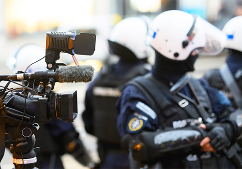 Firefighters, police forces, first responders, warfighters, and broadcasters must manage real-time audio-video and data information to empower real-time decisions.