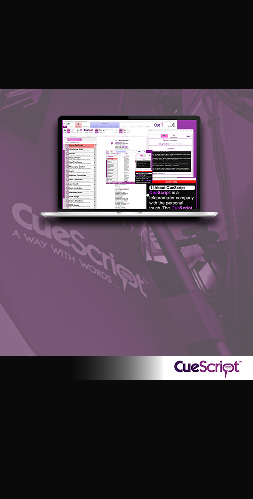 Bannerphone Cuescript Sayit